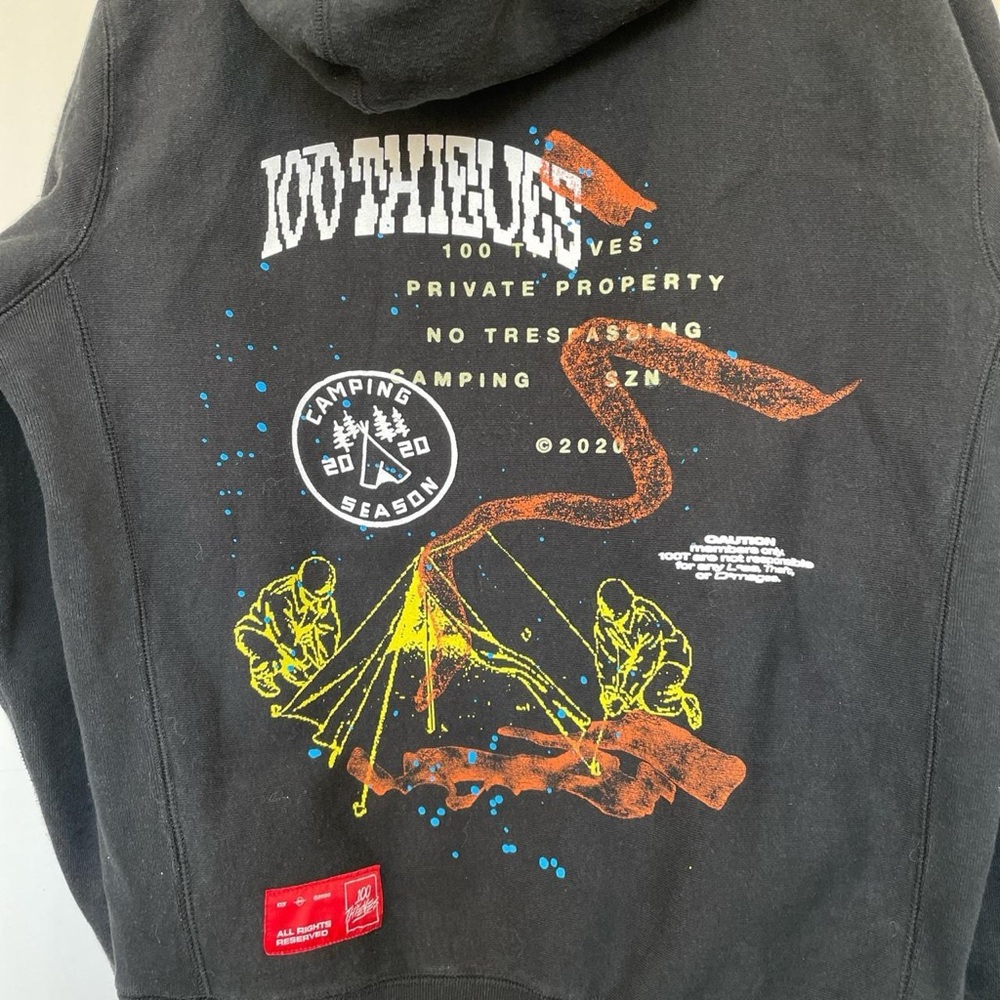 100 Thieves Hoodie - Picture 4 of 4